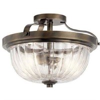 $36 Kichler Chesterlyn 2-Light 14.13-in