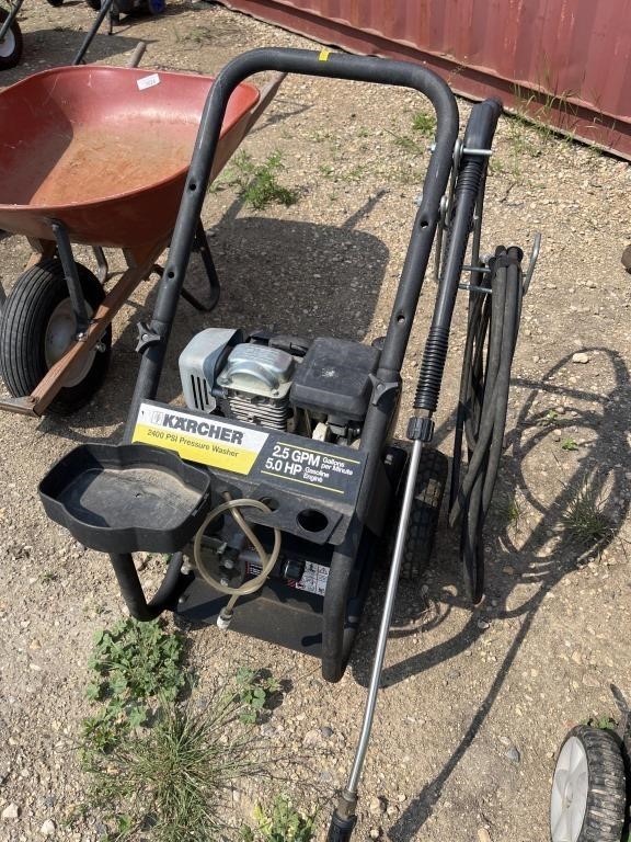 Karcher 2400psi pressure washer – owner says works