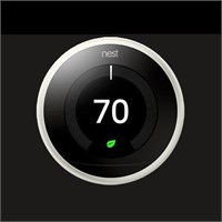 Google Nest 3rd Generation Learning Thermostat (Wh
