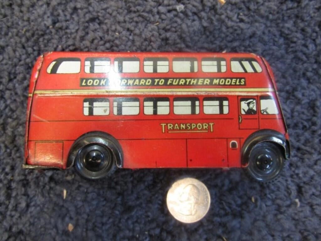 BRIMTOY POCKETOY TIN BUS