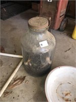 Large Vintage Glass Jar (21" Tall)