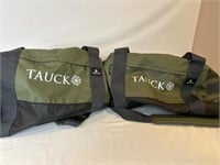 Lot of two TAUCK travel bags