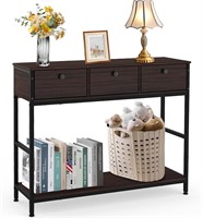 Entryway Table with Drawers  39.4'