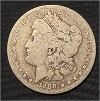 1889O Morgan Silver Dollar