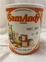 Yeast, 60 ounces