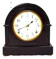 Vintage Seth Thomas clock w/ key & pendulam