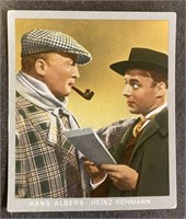 SHERLOCK HOLMES: Antique Tobacco Card (1937)