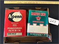A-Penn & Harvest King Two Gallon Oil Cans
