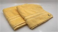 2 New Polo Ralph Lauren Bath Towels
