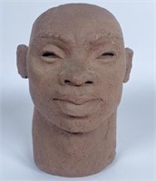 POTTERY SCULPTURE OF FACE