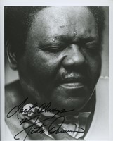 Fats Domino signed photo. GFA Authenticated