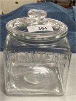 Vintage planters jar.