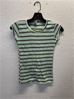 Vintage 80s Femme Wrangler Striped Shirt