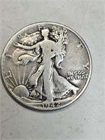 1942 walking liberty half dollar.