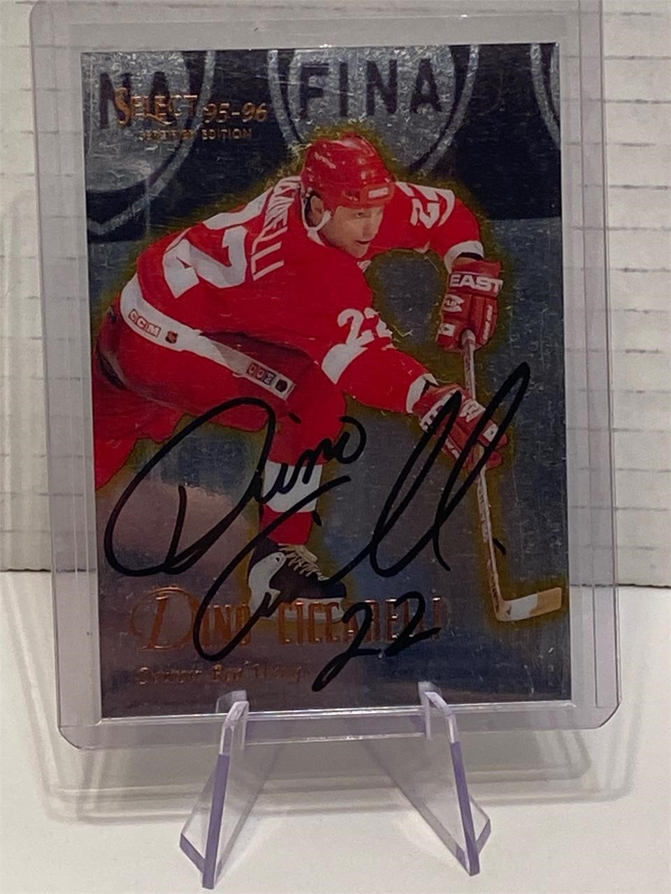 Dino Ciccarelli Autograph Card NO COA