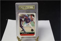 A Graded Luis Montanez Baseball Card