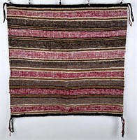Navajo Indian Blanket Rug Raised Outline