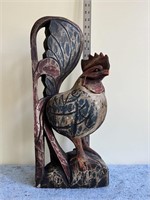 Decorative Wood Rooster