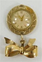 Vintage Bulova Ladies Pin Watch - Works Well