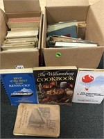 2 Box Lot of Assorted Cookbooks:  The