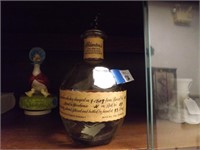 Blanton's Whiskey Registered 176 Empty Bottle Lett