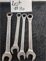 4 Wrenches - 
Craftsman. Gear wrench