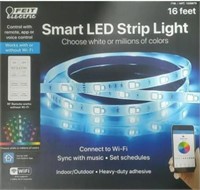 FEIT ELECTRIC WIFI SMART 16' LED STRIP LIGHT $50