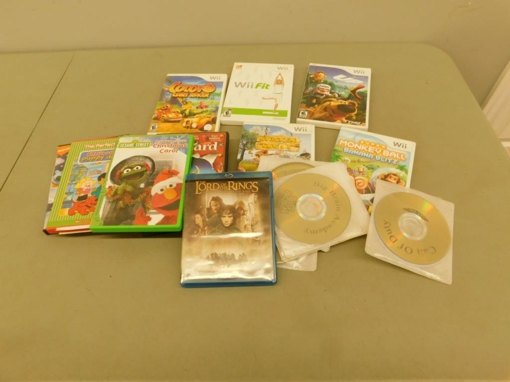 Wii Games / Dvd videos