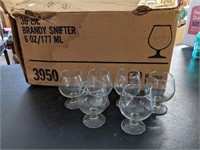Anchor Hocking Brandy Snifter Glass Set
