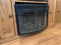 Electric fireplace insert