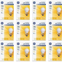 Ge 53 Watt, Soft White Bulbs (12 Bulbs Total)