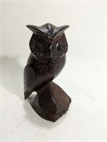 Hand carved owl