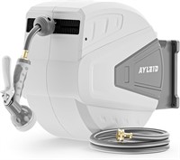 Ayleid Retractable Garden Hose Reel 5/8 in x 100 F