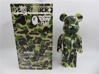 Bearbrick Camo Bape Play 400% Medicom Art Toy
