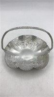 Vintage Aluminum Floral Display Basket 1970’s