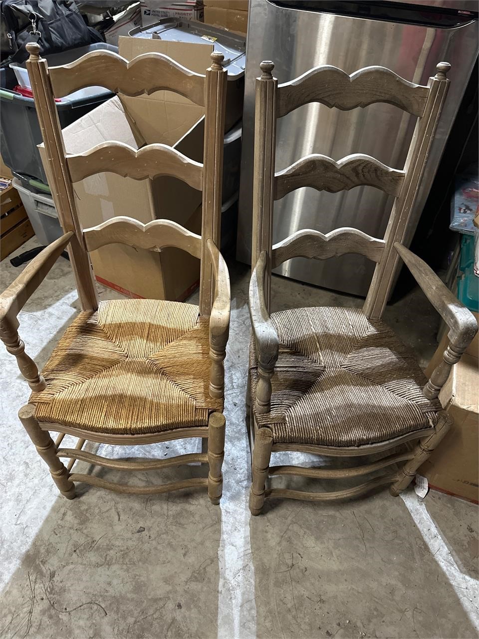 2 vintage chairs