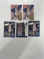 2002 Lot of 5 Yao Ming Rookie Cards