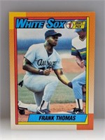 1990 Topps #414 Frank Thomas RC
