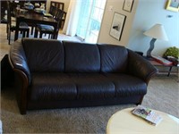 Norwegian Leather Sofa