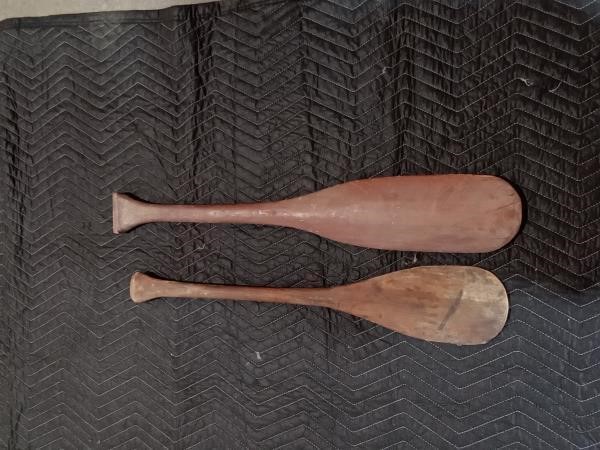 2 Wooden Oars