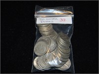 Bag (50) Silver Dimes