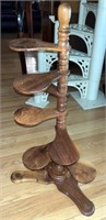 Custom Made Walnut Plant Stand