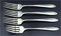 5.8oz Heirloom Lasting Spring sterling forks