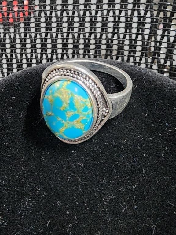 Quality Turquoise Style Ring