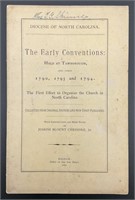 Antique Book, Organize The Church in NC