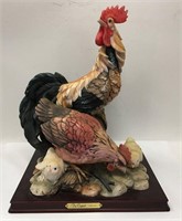 De Capoli Collection Ceramic Rooster Sculpture