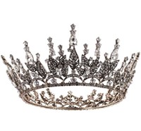 New SWEETV Baroque Queen Crown for Women,