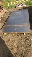 .090 Cold Rolled Steel 2 Sheets 4’x8’