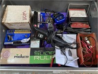 Contents of drawer, meter tools