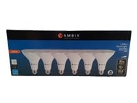6 Pack Ambix L7532-3 Flood Lights 90W  12W   Warm